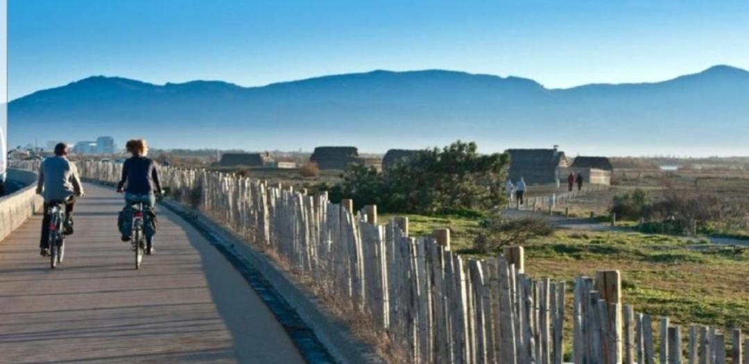 Les mobilhomes helvétiques 4 étoiles Mar Estang Canet en Roussillon Exterior foto