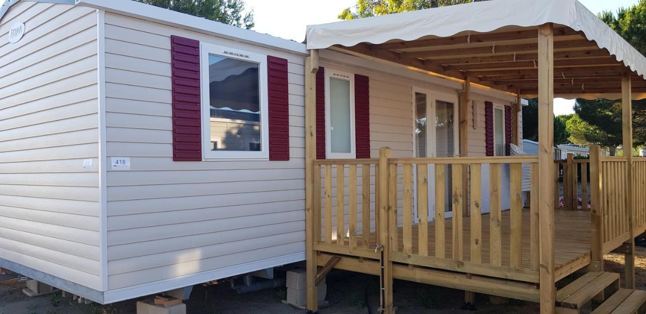Les mobilhomes helvétiques 4 étoiles Mar Estang Canet en Roussillon Exterior foto